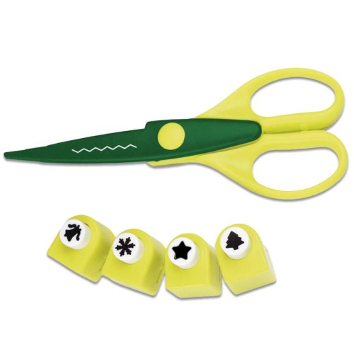 Zestaw kreatywny - dziurkacze ozdobne, nożyczki kreatywne #1