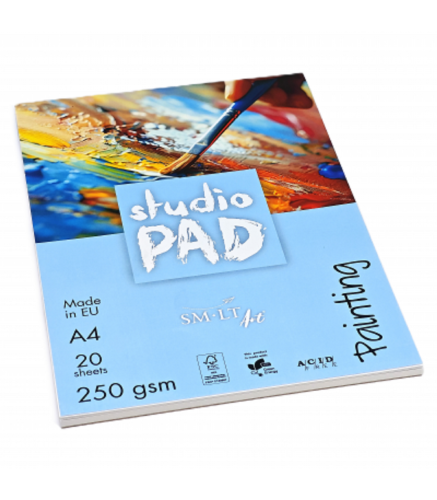 Blok do malowania farbami SMLT Studio A4 250 gm² 20 arkuszy #2.jpg