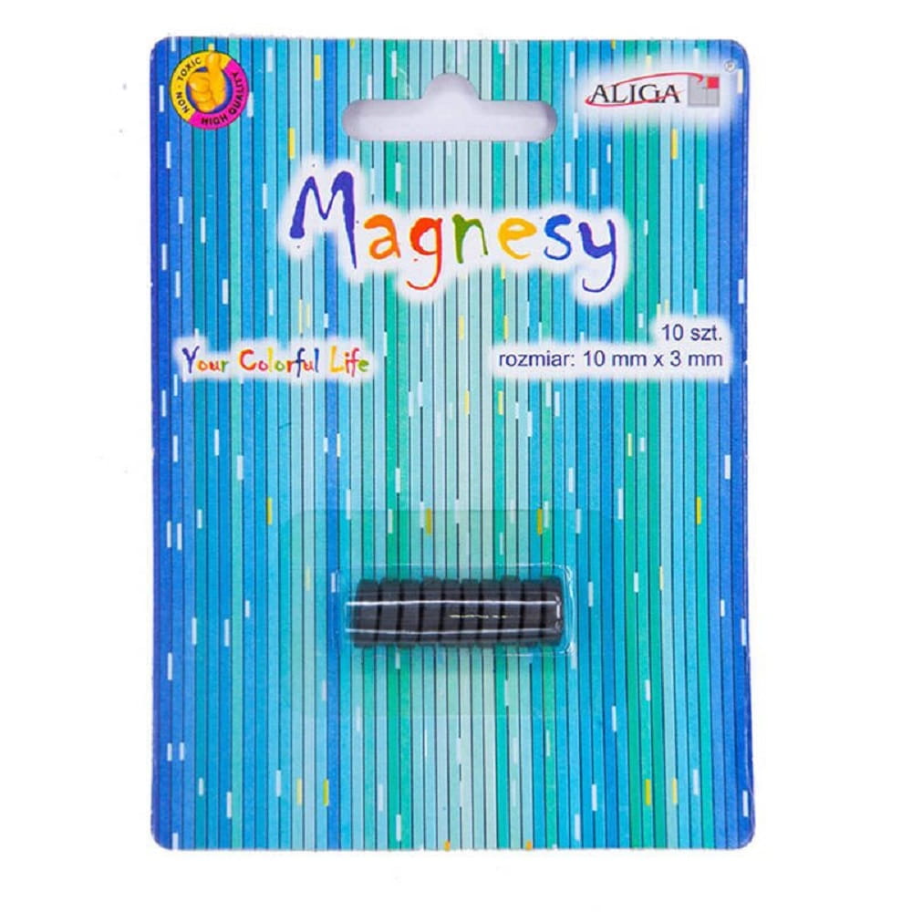 Magnesy ferrytowe Aliga 10mm x 3mm Zestaw 10szt.jpg