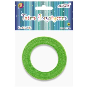 Taśma florystyczna jasna zielona Aliga 12mmx25m.jpg