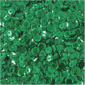 Cekiny okrągłe metaliczne 8mm 10g Aliga zielone.jpg