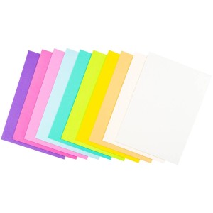 Pianka dekoracyjna A4 Aliga Zestaw 10 kolorów pastelowych #2.jpg