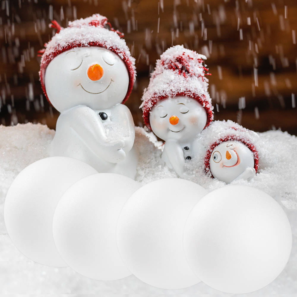 Kule styropianowe - bombki, 12 cm - 10 sztuk #4