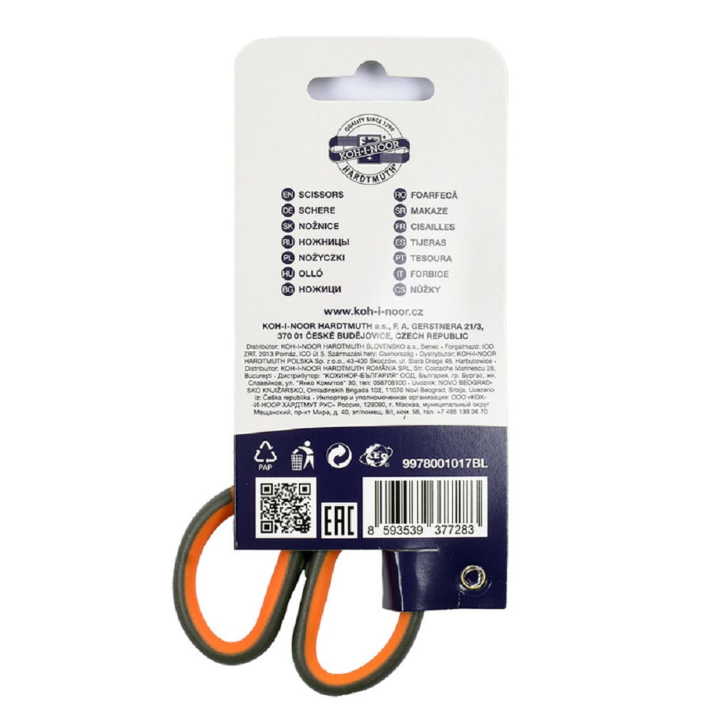 Nożyczki uniwersalne soft grip Koh-I-Noor 15cm #3