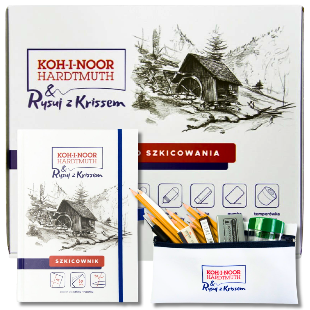 Zestaw do szkicowania Koh-I-Noor Rysuj z Krissem.png