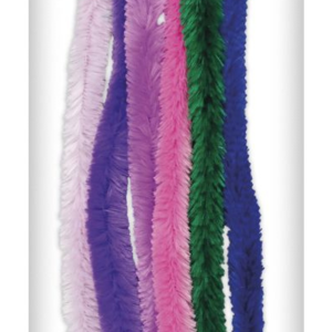 Druciki kreatywne pluszowe Titanum 30cm 12 szt mix kolorów #2