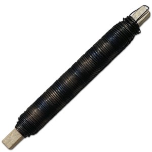 Drut florystyczny do stroików na patyku 0,7mm czarny 25 sztuk