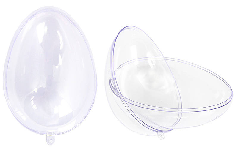 Jajko plastikowe akrylowe 13 cm - 5szt