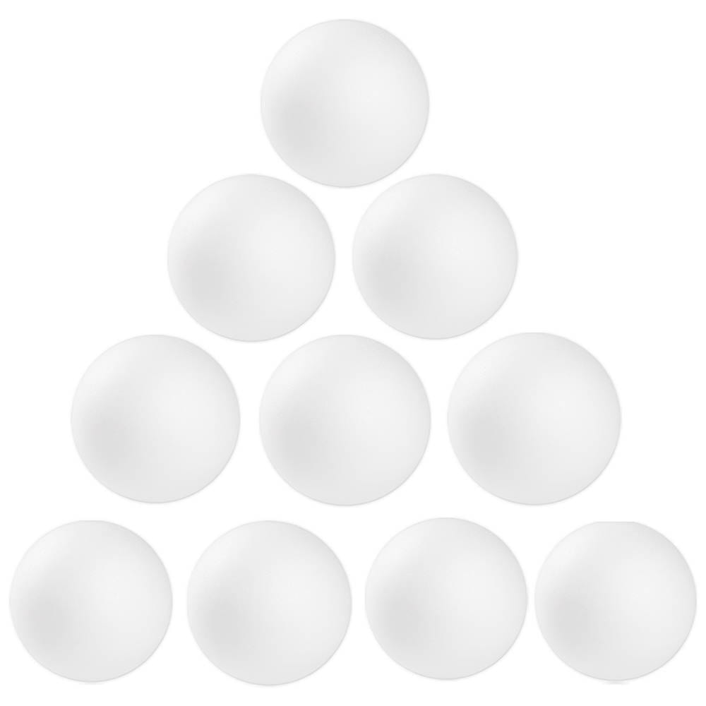 Kule styropianowe - bombki, 15 cm - 10 sztuk #4