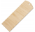 Drewniana zakładka do książki 15x5cm owalna Decor - 50szt
