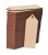 Drewniana zakładka do książki 15x5cm nr. 1 Decor - 50szt