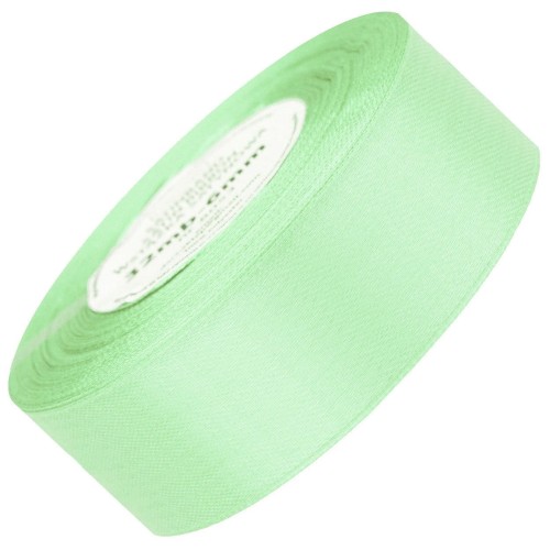 Wstążka satynowa pistacjowa 38mm - 32mb #1