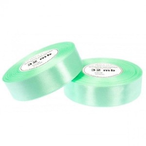 Wstążka satynowa pistacjowa 38mm - 32mb #2