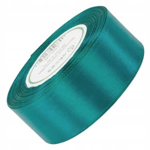 Wstążka satynowa Akces morska 38 mm, 32 m kolor 142 #1