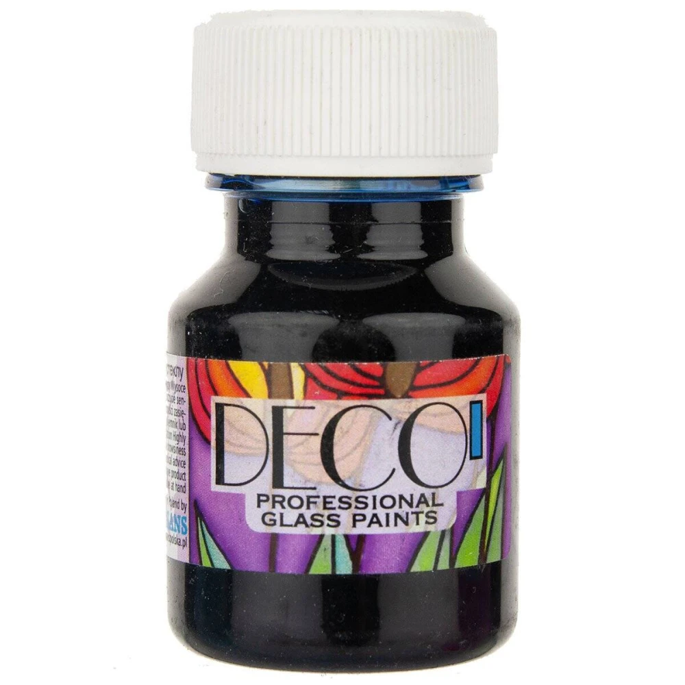 Farby do szkła Deco 30ml Zestaw 7 podstawowych kolorów