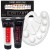 Zestaw malarski - Farby akrylowe 12x12ml, Farby 2 x 200ml, Paleta