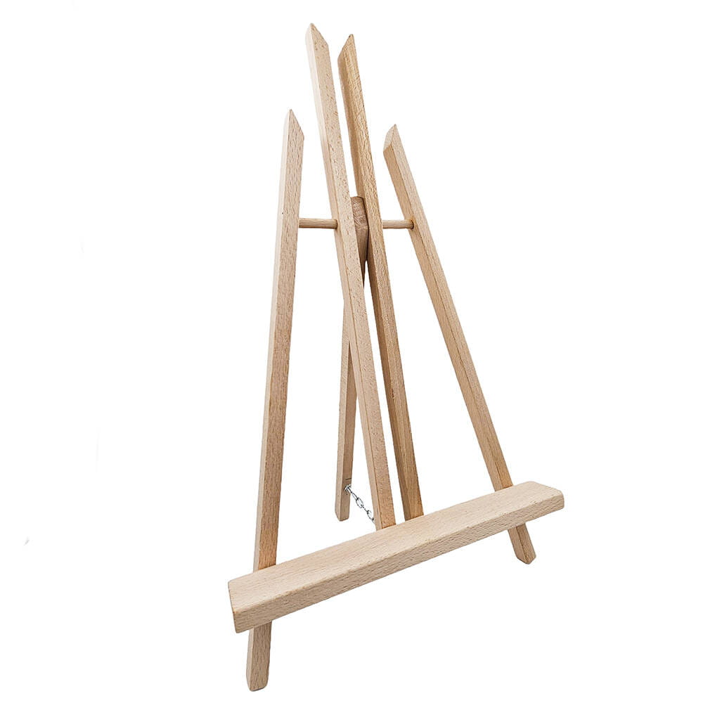 Zestaw malarski akrylowy - podstawowy ze sztalugą stołową 45 cm