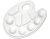 Zestaw malarski - Sztaluga, farby akwarelowe 24x12ml