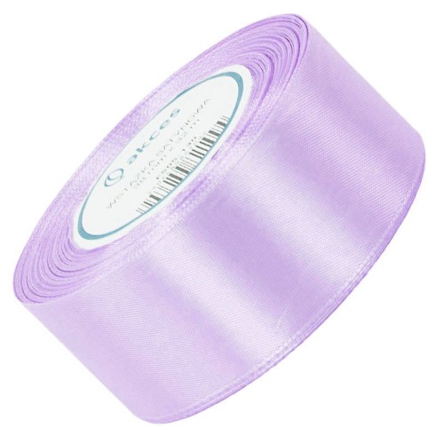 Wstążka satynowa liliowa 38mm - 32mb #1