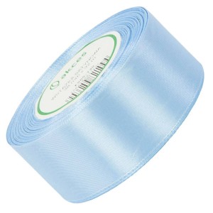 Wstążka satynowa Akces jasna niebieska 38 mm, 32 m kolor 130 #1