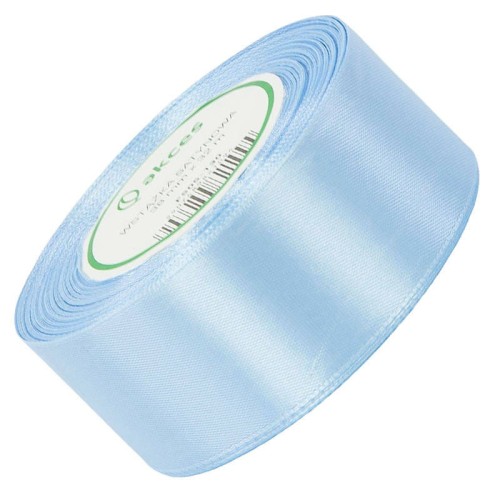 Wstążka satynowa błękitna 38mm - 32mb #1