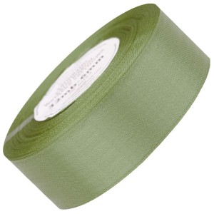 Wstążka satynowa jasna khaki 38mm - 32mb #1