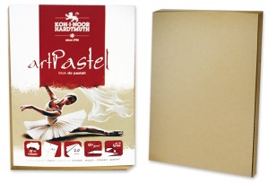 Zestaw rysunkowy - Pastele suche 12szt, Blok, Wiszer