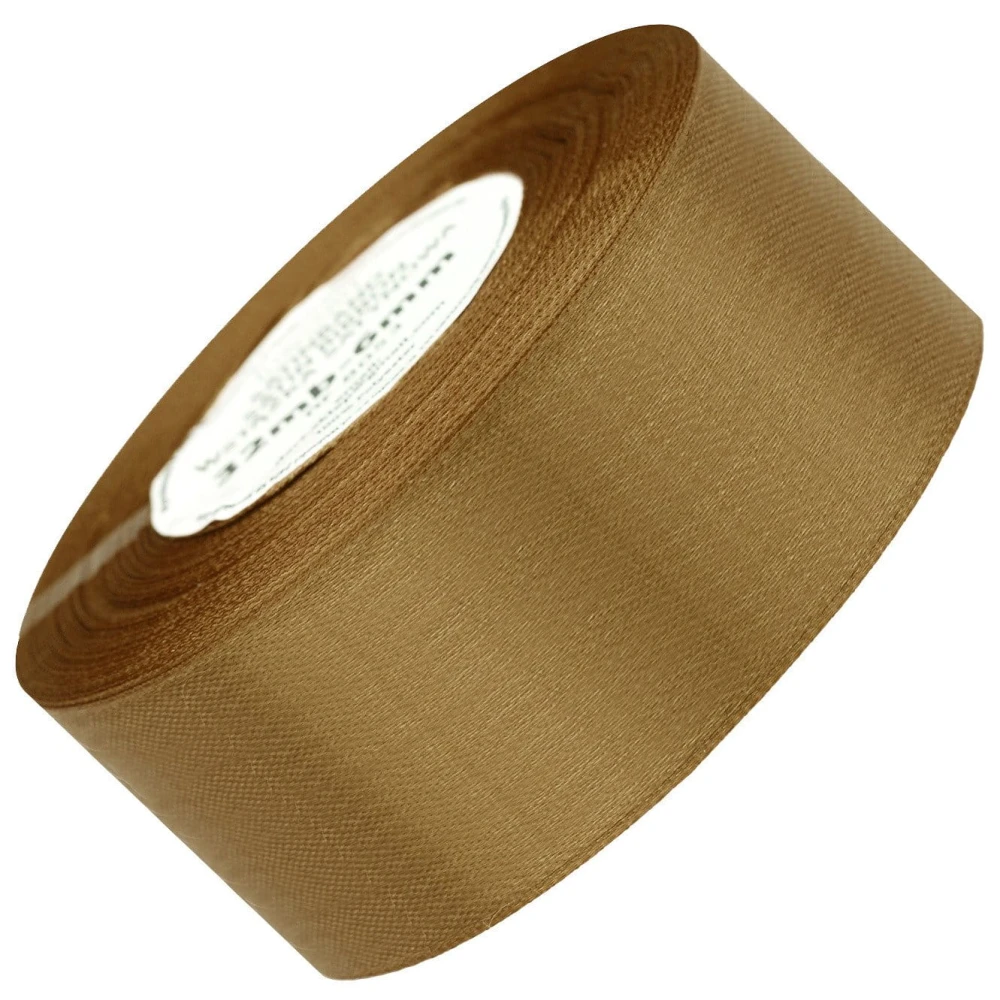 Wstążka satynowa miedziana 50mm - 32mb #1