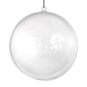 Bombka / kula akrylowa 6cm - 5 sztuk
