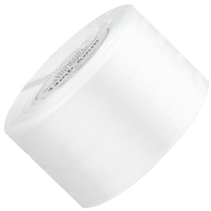 Wstążka satynowa Akces biała 50 mm, 32 m kolor 01 #1