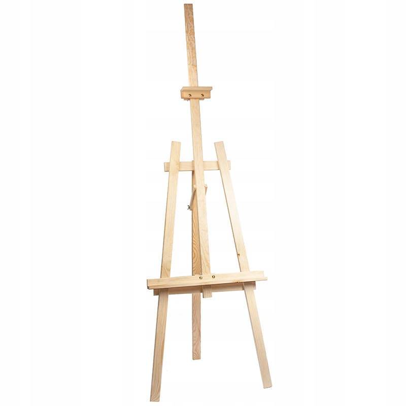 Sztaluga 175cm+ Farby akrylowe + Podobrazia +Pędzle +Paleta