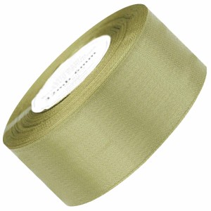Wstążka satynowa LoveArt khaki 50 mm, 32 m kolor 8127 #1