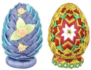 Jajka styropianowe, 9 cm - 10 sztuk