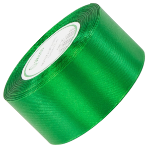 Wstążka satynowa Akces zielona 50 mm, 32 m kolor 122 #1