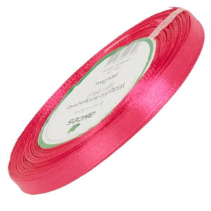 Wstążka satynowa Akces magenta 6 mm, 32 m kolor 179 #1