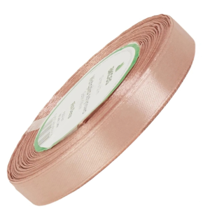 Wstążka satynowa Akces latte 12 mm, 32 m kolor 167 #1