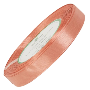 Wstążka satynowa Akces brudny koralowy 12 mm, 32 m kolor 168 #1
