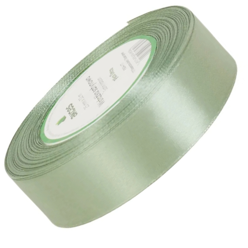 Wstążka satynowa Akces zielona oceaniczna 25 mm, 32 m kolor 177 #1