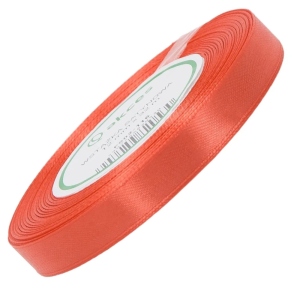 Wstążka satynowa Akces koralowa 12 mm, 32 m kolor 116 #1