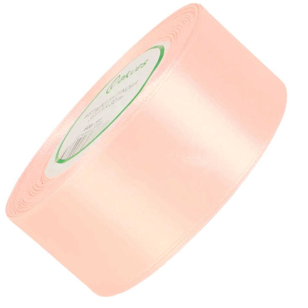 Wstążka satynowa Akces różowa 38 mm, 32 m kolor 152A #1