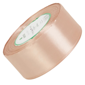 Wstążka satynowa Akces latte 38 mm, 32 m kolor 167 #1