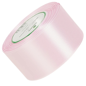 Wstążka satynowa Akces jasna różowa 50 mm, 32 m kolor 156 #1