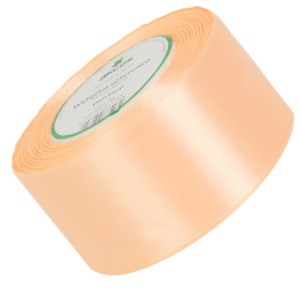Wstążka satynowa Akces łososiowa 50 mm, 32 m kolor 162 #1