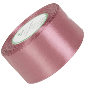 Wstążka satynowa Akces antyczny różowy 50 mm, 32 m kolor 175 #1