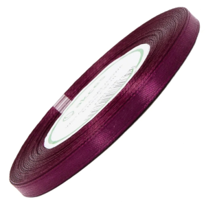 Wstążka satynowa Akces śliwkowa 6 mm, 32 m kolor 136 #1