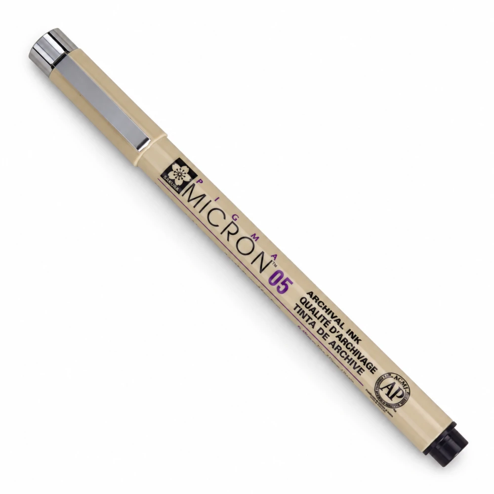 Cienkopis Pigma Micron 05 czarny 0,45 mm - Sakura #1