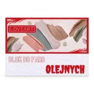 Blok do farb olejnych LoveArt A4 210 x 297 mm 250 g/m² - 10 arkuszy #1