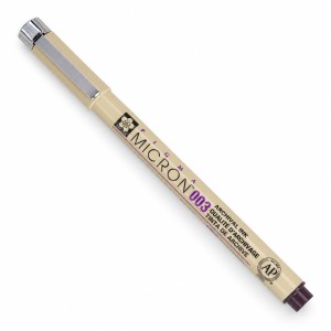Cienkopis Pigma Micron 003 czarny 0,15 mm - Sakura #1