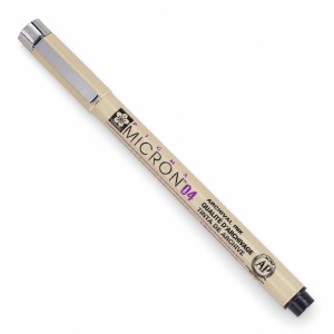 Cienkopis Pigma Micron 04 czarny 0,40 mm - Sakura #1