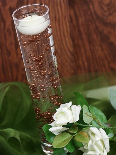 Girlanda perłowa cappuccino 1,3 m #2